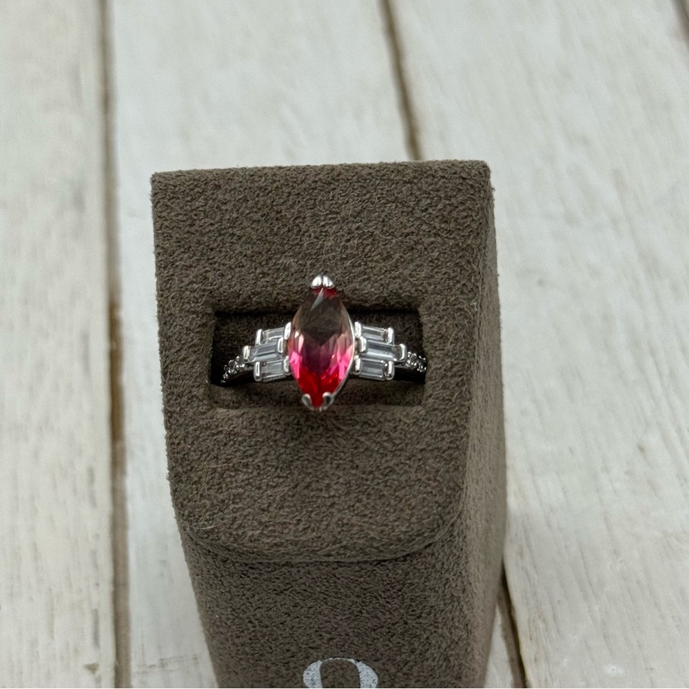 Bomb Party Lab Created Pink Bicolor Tourmaline size 6